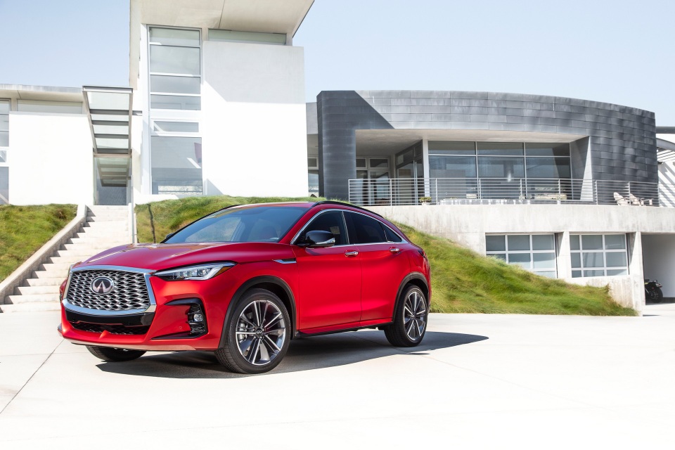 Infiniti QX55 có gì để cạnh tranh BMW X4 và Mercedes GLC Coupe? - 1 Infiniti QX55 có gì để cạnh tranh BMW X4 và Mercedes GLC Coupe? - 1