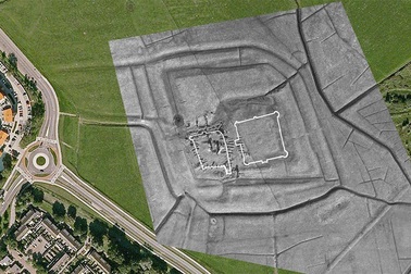 Phát hiện lâu đài cổ 800 năm tuổi bị chôn vùi dưới lòng đất