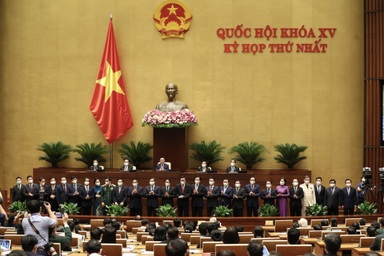 Quốc hội phê chuẩn 4 Phó Thủ tướng, 22 thành viên khác của Chính phủ