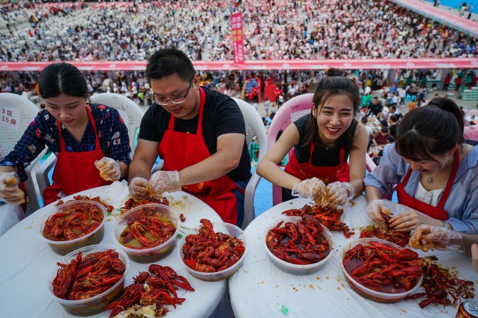 Ham lợi, nông dân Trung Quốc trả giá đắt vì “nhường” ruộng cho tôm hùm đất - 1 Ham lợi, nông dân Trung Quốc trả giá đắt vì “nhường” ruộng cho tôm hùm đất - 1