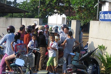 Nước mắt ngày tựu trường 