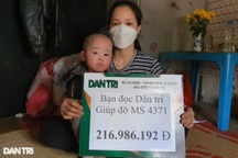 Hơn 250 triệu đồng đến với bé trai 5 tuổi mắc bệnh lạ, đau đớn quằn quại