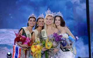 Sắc vóc gợi cảm của “búp bê tóc vàng” vừa đăng quang Hoa hậu Trái đất - 1