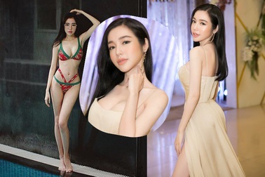 Elly Trần khoe ngực “khủng” sau thời gian vắng bóng