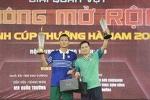 Gần 150 vận động viên tham gia giải quần vợt Hà Đông mở rộng 2023