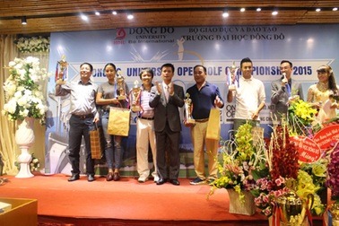 Kết quả “Giải golf Đại học Đông Đô mở rộng 2015”