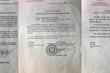 "Quyết định đình chỉ xét xử phúc thẩm vụ án kinh doanh thương mại của TAND TPHCM là bất thường"