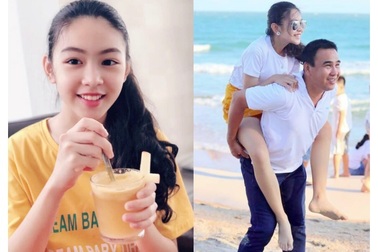 Con gái Quyền Linh ra dáng thiếu nữ xinh đẹp dịu dàng như "Hoa hậu tương lai"