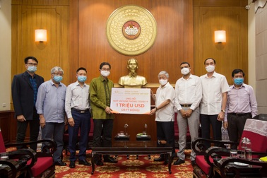 Japfa ủng hộ một triệu USD vào Quỹ vắc xin phòng chống Covid-19