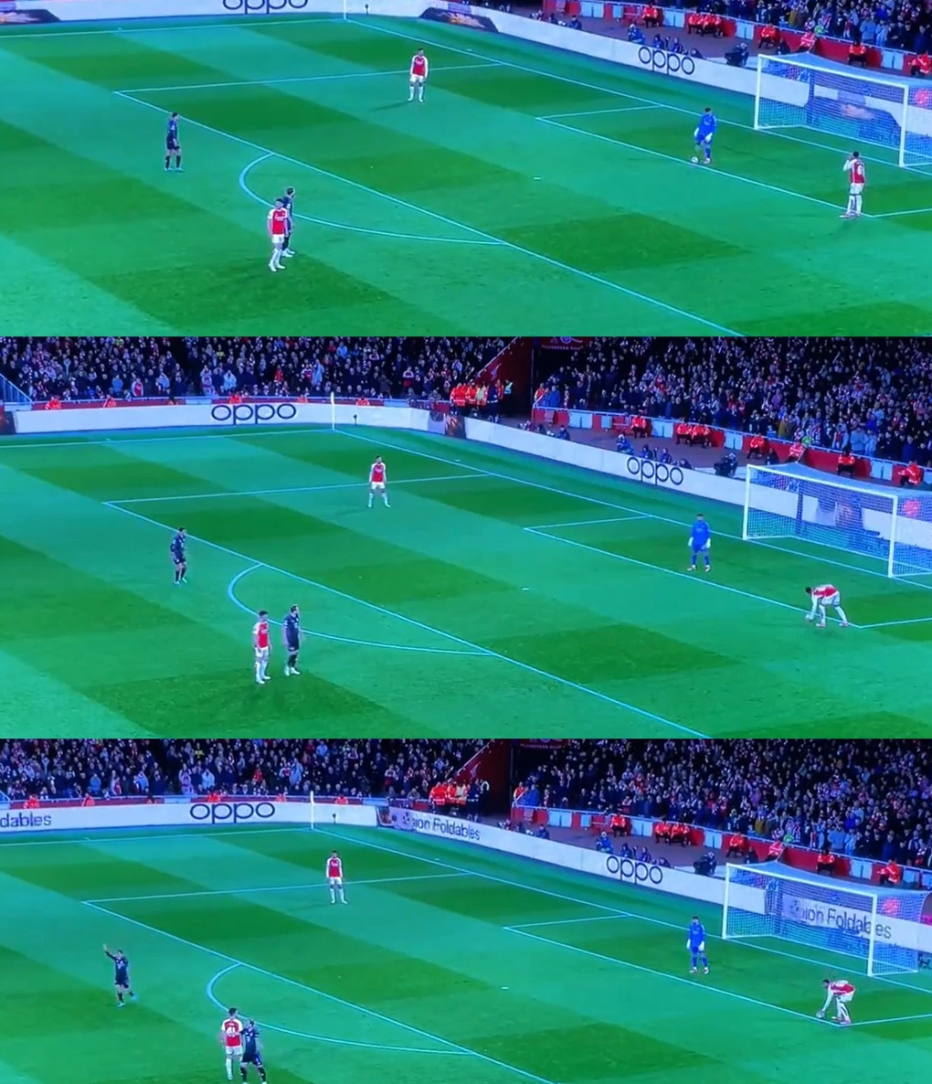Sai sót khó hiểu của trọng tài giúp Arsenal thoát phạt đền - 1 Sai sót khó hiểu của trọng tài giúp Arsenal thoát phạt đền - 1