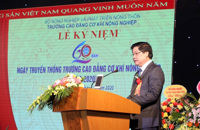 Trường Cao đẳng Cơ khí nông nghiệp kỷ niệm 60 năm ngày thành lập - Ảnh 1.