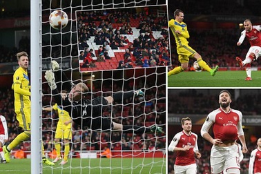 Wilshere khai hỏa sau 2 năm, Arsenal thắng với tỷ số tennis