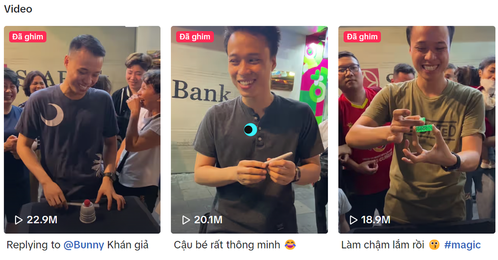 Ảo thuật gia đầu tiên tại Việt Nam vượt mốc 1 tỷ lượt xem trên mạng xã hội - 2 Ảo thuật gia đầu tiên tại Việt Nam vượt mốc 1 tỷ lượt xem trên mạng xã hội - 2