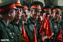 Cựu chiến binh ở TPHCM miệt mài luyện tập diễu hành chuẩn bị cho lễ 30/4