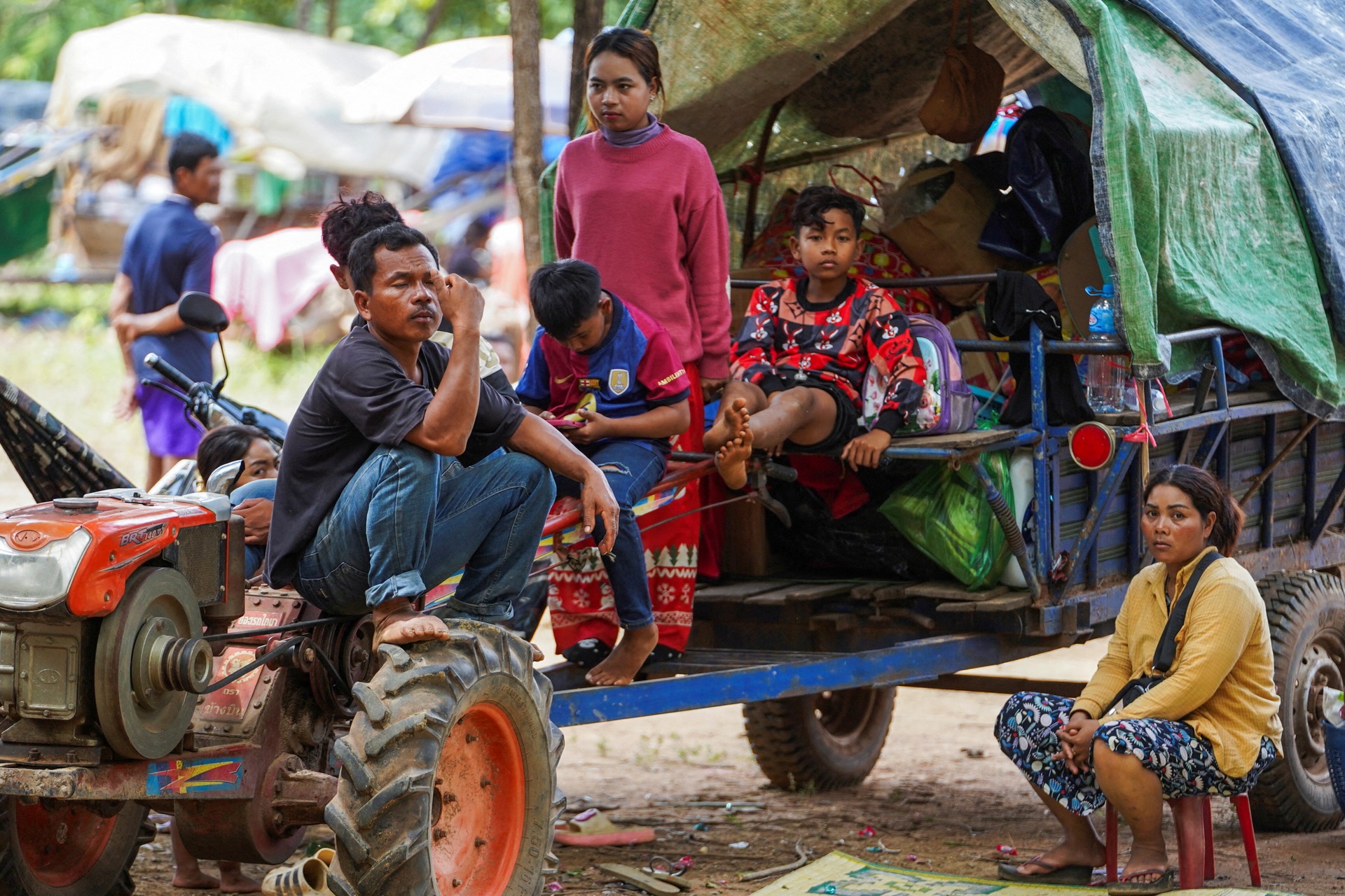 218.000 dân sơ tán, người Thái Lan, Campuchia mong mỏi được sớm về nhà - 7 218.000 dân sơ tán, người Thái Lan, Campuchia mong mỏi được sớm về nhà - 7