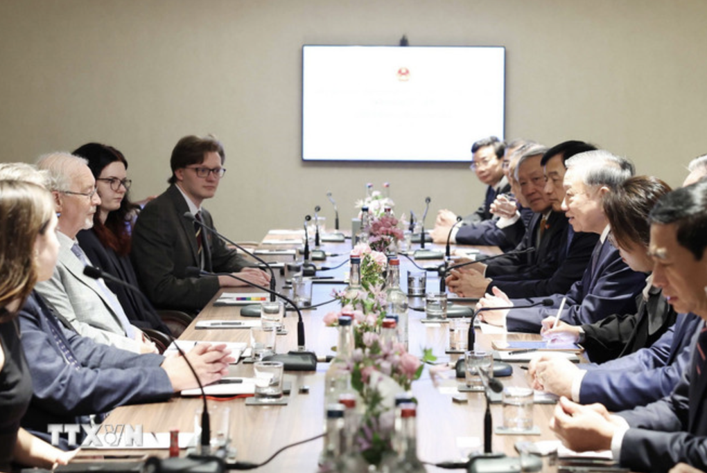 Tổng Bí thư Tô Lâm tiếp Tổng Bí thư Đảng Cộng sản Anh Robert Griffiths - 2 Tổng Bí thư Tô Lâm tiếp Tổng Bí thư Đảng Cộng sản Anh Robert Griffiths - 2