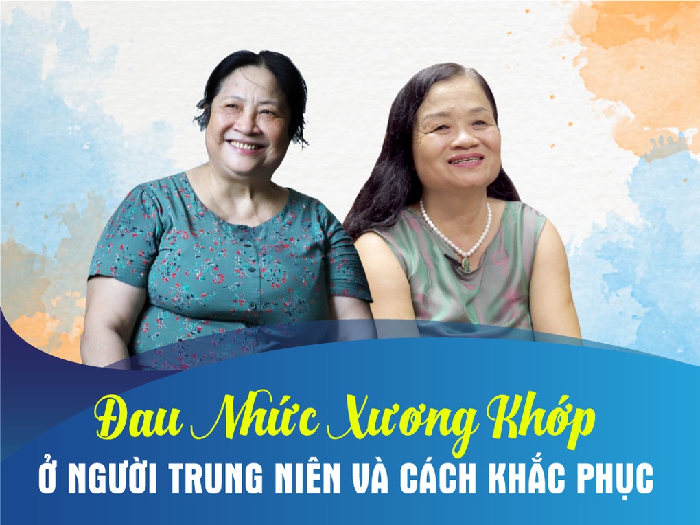 Đau nhức xương khớp ở người trung niên và cách khắc phục - 1 Đau nhức xương khớp ở người trung niên và cách khắc phục - 1