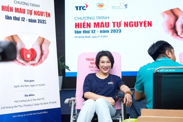 Tập đoàn TTC tổ chức ngày hội hiến máu "Niềm vui từ lòng nhân ái"