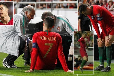 C.Ronaldo chấn thương, Bồ Đào Nha hòa thất vọng Serbia