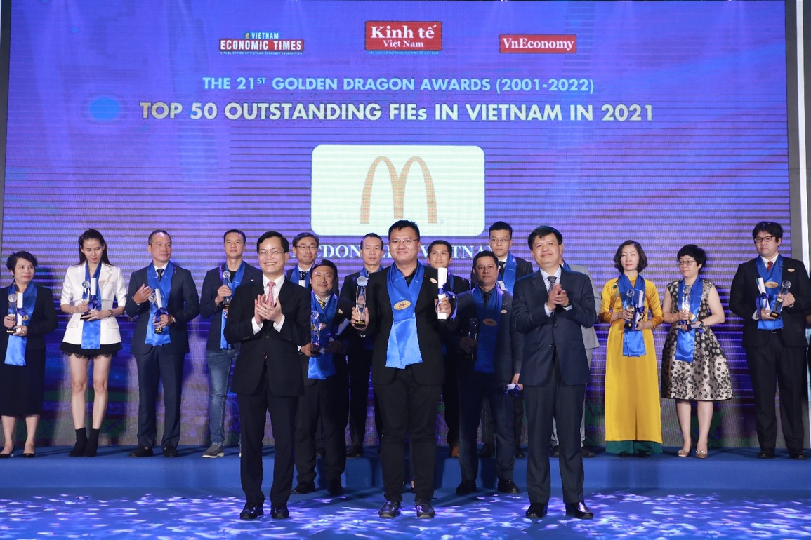 McDonalds Việt Nam nhận giải Rồng Vàng năm thứ 4 liên tiếp - 1 McDonalds Việt Nam nhận giải Rồng Vàng năm thứ 4 liên tiếp - 1