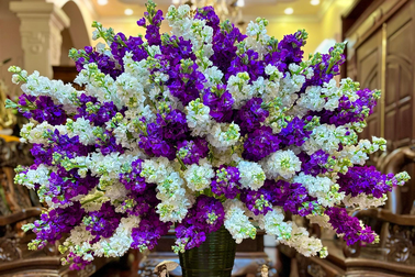 Người phụ nữ Hải Phòng chi trăm triệu cắm loạt bình hoa "khổng lồ" gây sốt