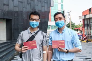 Nhân viên Shinhan Finance tham gia hiến máu vì cộng đồng