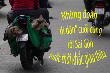 Những đoàn “di dân” cuối cùng rời Sài Gòn trước khắc giao thừa