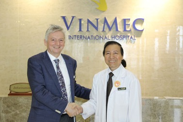 Phái đoàn Vương quốc Bỉ thăm Bệnh viện Vinmec