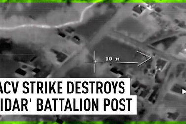 Khoảnh khắc UAV của Nga phóng tên lửa phá hủy cơ sở quân sự Ukraine