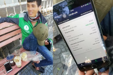 Bị khách quỵt 300.000 đồng trà sữa, "shipper" vẫn lạc quan mời bạn uống đỡ phí