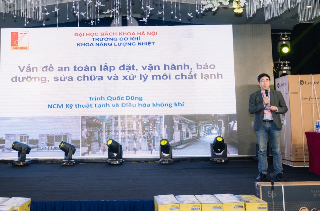 Casper Việt Nam chung tay trang bị kỹ năng, giảm thiểu tai nạn lao động lĩnh vực điện lạnh - 2 Casper Việt Nam chung tay trang bị kỹ năng, giảm thiểu tai nạn lao động lĩnh vực điện lạnh - 2