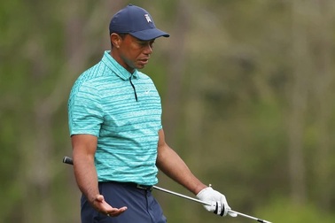 Tiger Woods chưa thi đấu khởi sắc tại giải The Masters 2022