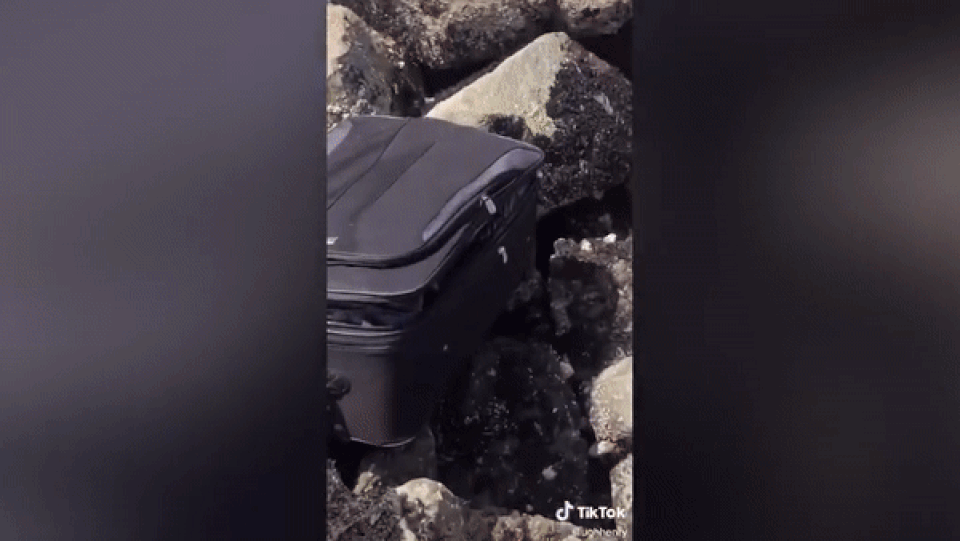 Cả nhóm ra biển chơi, giật mình phát hiện chiếc vali bốc mùi hôi thối - 3 Cả nhóm ra biển chơi, giật mình phát hiện chiếc vali bốc mùi hôi thối - 3