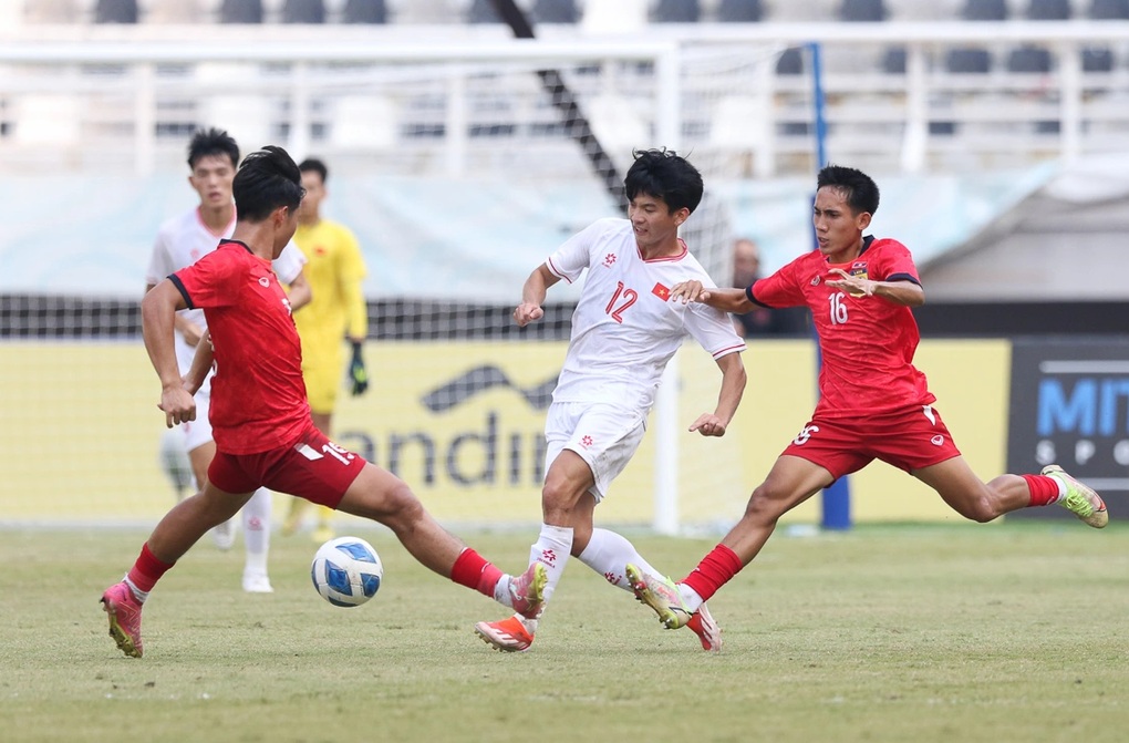 U19 Việt Nam thắng đậm U19 Lào trong ngày chia tay giải Đông Nam Á - 1 U19 Việt Nam thắng đậm U19 Lào trong ngày chia tay giải Đông Nam Á - 1