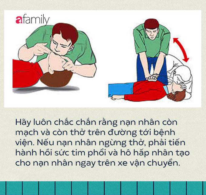 Thấy có người bị tai nạn giao thông, sơ cứu thế nào mới đúng cách để cứu sống? - Ảnh 8. Thấy có người bị tai nạn giao thông, sơ cứu thế nào mới đúng cách để cứu sống? - Ảnh 8.