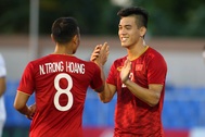 U22 Việt Nam 6-1 U22 Lào: Cú hattrick của Tiến Linh