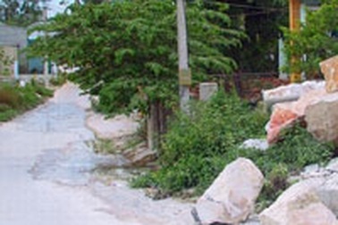 Ô nhiễm ở làng đá mỹ nghệ