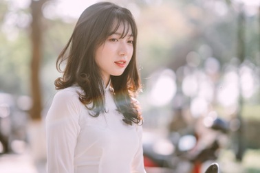 Nữ sinh Đồng Nai đẹp tinh khôi trong trang phục áo dài