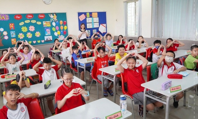 Mỗi ngày đến trường là một ngày vui.