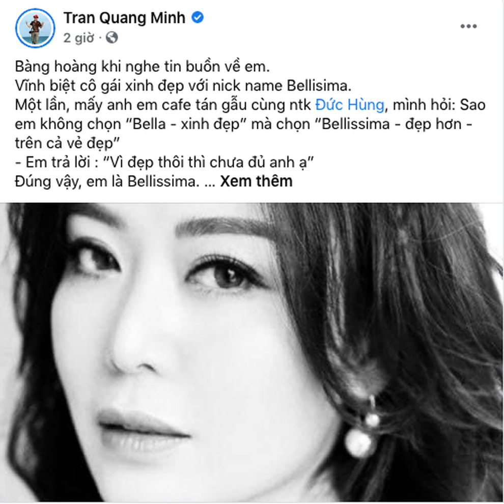 Diễn viên Mai Thu Huyền, BTV Quang Minh bàng hoàng kể kỉ niệm về Thu Thủy - 1 Diễn viên Mai Thu Huyền, BTV Quang Minh bàng hoàng kể kỉ niệm về Thu Thủy - 1