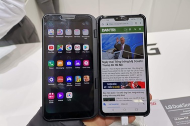 Cận cảnh smartphone gập LG G8 ThinQ có cảm biến tĩnh mạch tại MWC 2019