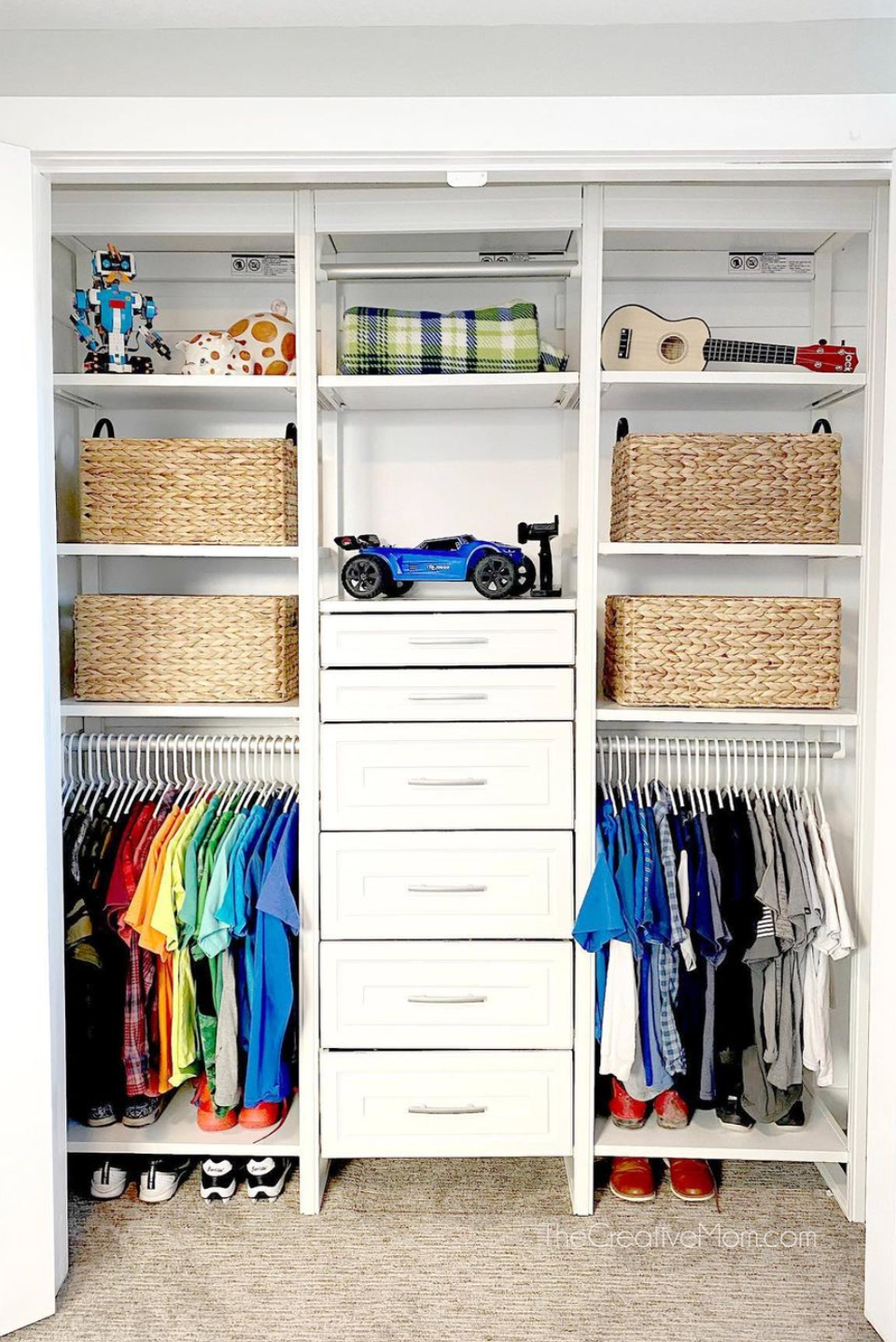 15 ideas to save space for small wardrobe - 3