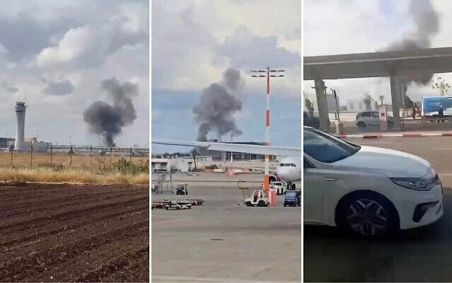 Tên lửa Houthi xuyên thủng lưới phòng không Israel, trúng sân bay chính - 1