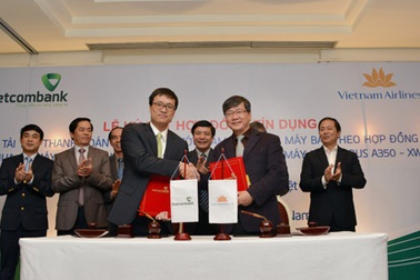 VietcomBank tài trợ 160 triệu USD cho Vietnam Airlines mua 18 máy bay mới
