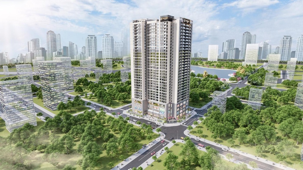 Sắp cất nóc tòa căn hộ Harmony Square, Thanh Xuân - 1 Sắp cất nóc tòa căn hộ Harmony Square, Thanh Xuân - 1