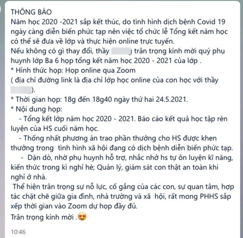 TPHCM: Trường học xáo trộn vì sống chung với dịch Covid-19 - 1 TPHCM: Trường học xáo trộn vì sống chung với dịch Covid-19 - 1