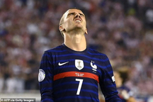 Đội tuyển Pháp bất phân thắng bại với Croatia