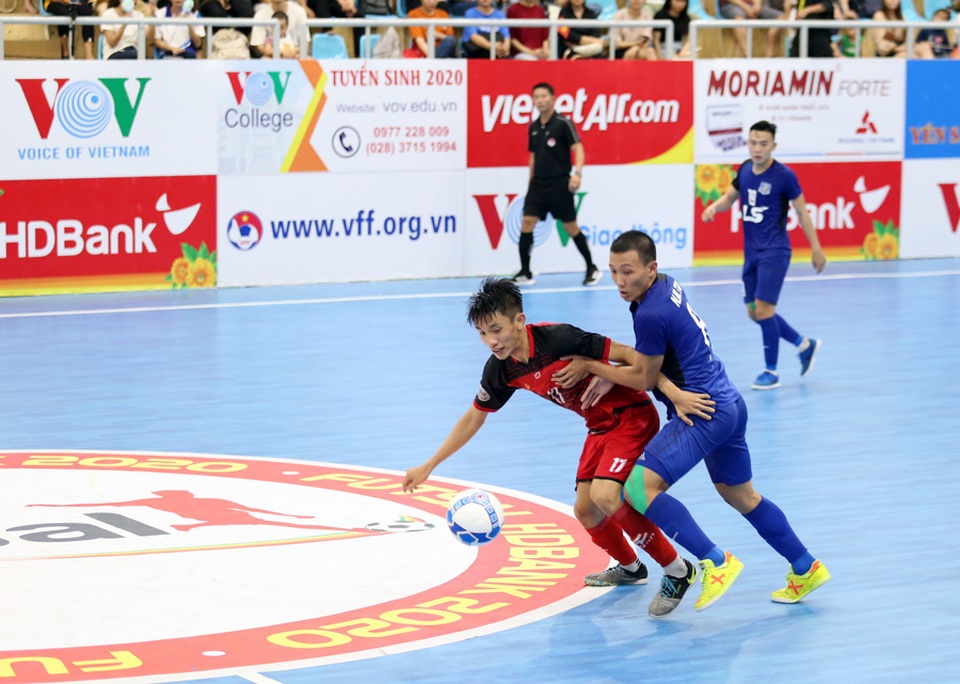 Thái Sơn Nam củng cố ngôi đầu giải futsal vô địch quốc gia - 1 Thái Sơn Nam củng cố ngôi đầu giải futsal vô địch quốc gia - 1