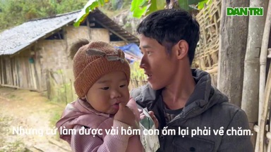 Ông gãy chân, bà đau yếu gắng chịu, nhường chi phí để cháu nội đi viện