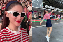 "Rich kid" Ngọc Thanh Tâm bỏ 80 triệu đồng cho chuyến đi xem Taylor Swift